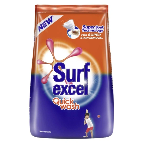 Surf Excel Quick Wash Detergent Powder - 1 kg